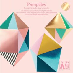 djeco 3D-s függődísz - Fémes formák - Pampilles