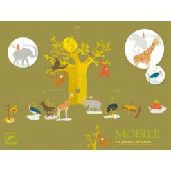 djeco Szélmobil függődísz - Afrikai szavanna - The African Savannah