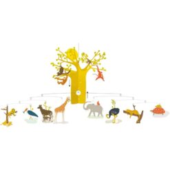 djeco Szélmobil függődísz - Afrikai szavanna - The African Savannah