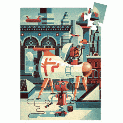 djeco Formadobozos puzzle - Bobirobi - Bob the robot 36 pcs