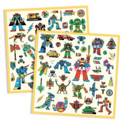 djeco Matricák - Robotok - Robots