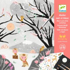 djeco Művészeti műhely - Festés, Az utolsó havazás - Last snowfall