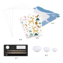 djeco Művészeti műhely - Festés, Az utolsó havazás - Last snowfall