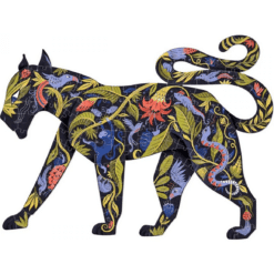 djeco Művész puzzle - Fekete párcuc - Panther