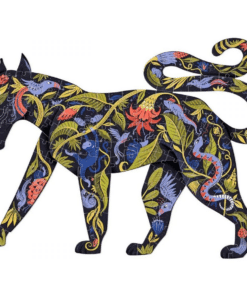 djeco Művész puzzle - Fekete párcuc - Panther