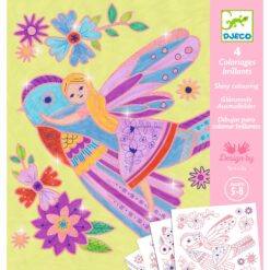 djeco Csillámló színezők - Apró szárnyak - Little Wings