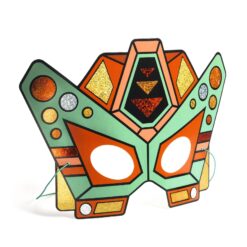 djeco Csináld magad! - Fémfóliás Robot arcmaszkok - Super robots