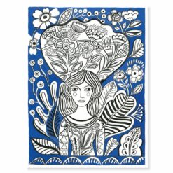 djeco Művészeti műhely - Virágzás színezők mappa - Blooms