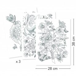 djeco Művészeti műhely - Természetes színezők mappa - Naturalist
