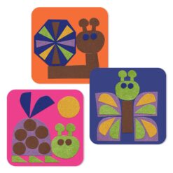 djeco Kollázs műhely - Puha képek filcmatricákkal - Soft creations