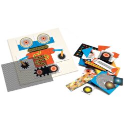 djeco Optikai puzzle - Robotok, 60 db-os - Kinoptik Robots