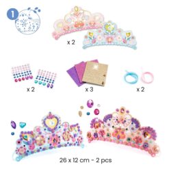 djeco Csináld magad! - Tündérlányok kelléktára - 5 creative activitiesn, Nymphea