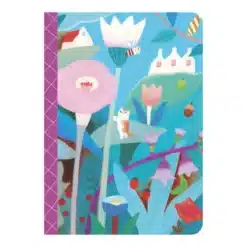 DJECO - LOVELY PAPER Jegyzetfüzetek, 2 x A/6 - Duo notebooks Makoto