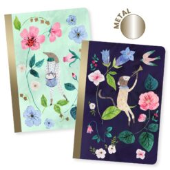 DJECO - LOVELY PAPER Jegyzetfüzet 2 db A/6 - Cecile little notebooks