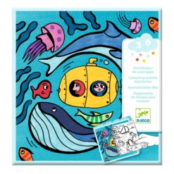 djeco Meglepetés adagoló színező - Óceán - Coloring dispenser, Ocean