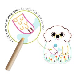 djeco Meglepetés színező - Háziállatok - Domestic animals