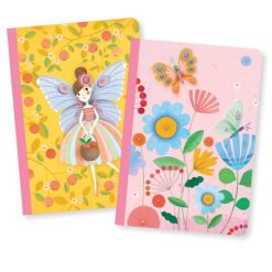 DJECO - LOVELY PAPER Jegyzetfüzet - Rose little notebooks