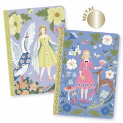 DJECO - LOVELY PAPER Jegyzetfüzetek, 2 x A/6 - Sabina little notebooks
