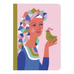 DJECO - LOVELY PAPER Jegyzetfüzet 2 x A/6 - Sarah little notebooks