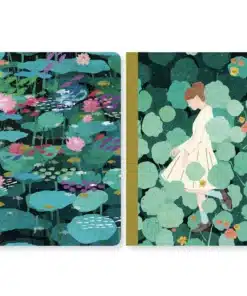 DJECO - LOVELY PAPER Jegyzetfüzetek, 2 x A/6 - Xuan little notebooks