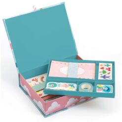 DJECO - LOVELY PAPER Irodaszer készlet - Sári doboza - Charlotte box set