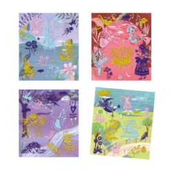 Csillámkép készítés - Tündérország - Collages - Fairyland