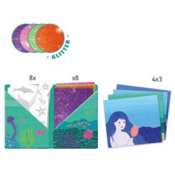 DJECO - DESIGN BY Csillámkép készítés - Óceán mélyén - Collages - Ocean