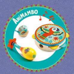 Játékhangszer készlet - Tambourine, maracas, castanet djeco