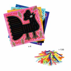 DJECO - DESIGN BY Fűzős képkészítő - Csuda Mola - Super soft