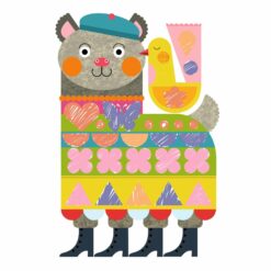 DJECO - DESIGN BY Színezés sablonokkal - Rendezetten vidám - Neat but fun