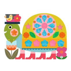 DJECO - DESIGN BY Színezés sablonokkal - Rendezetten vidám - Neat but fun