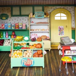DIY Miniatűr egérkastély papír kézműves készlet - Készítsd el saját apró világodat!