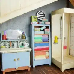 DIY Miniatűr egérkastély papír kézműves készlet - Készítsd el saját apró világodat!