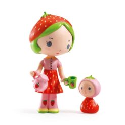 DJECO: TINYLY Álmovilág figurák - Eperke és Szamóca - Berry & Lila
