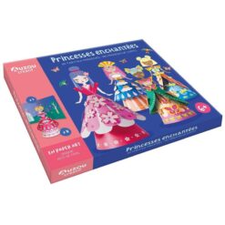 papírszobor műhely, hercegnők nagy készlet