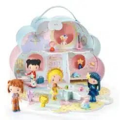 DJECO: TINYLY Álomvilág babaház - Napocska és Mia - Sunny & Mia house