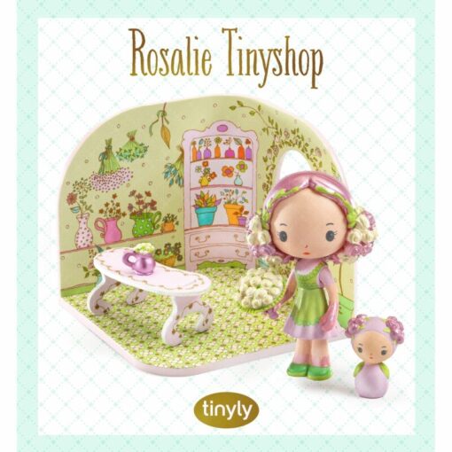 DJECO: TINYLY Tinyly - Róza virágboltja - Rosalie tinyshop