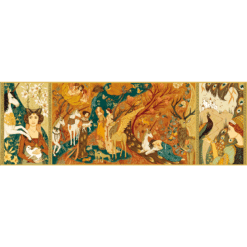 DJECO - JÁTÉKOK Művész puzzle - Egyszarvú és a hölgy, 500 db-os - Unicorn lady