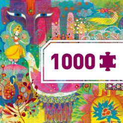 djeco Művész puzzle - Varázslatos India, 1000 db-os - Magic India