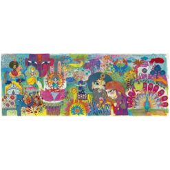 djeco Művész puzzle - Varázslatos India, 1000 db-os - Magic India