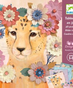 DJECO - DESIGN BY Művészeti műhely - Állatok virágokkal - Floral wreaths