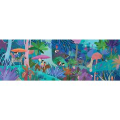 DJECO - JÁTÉKOK Művész puzzle - Gyermeki séta, 200 db-os - Children's walk