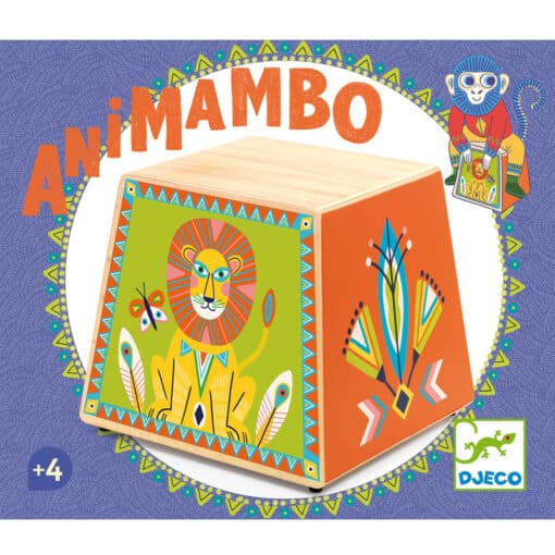 DJECO: ANIMAMBO Játékhangszer - Perui dobozdob - Cajon