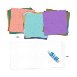 DJECO - DESIGN BY Kollázs műhely - Kis papírformák - Little papers
