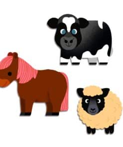 DJECO - DESIGN BY Matricák - Háztáji állatok - Farm animals