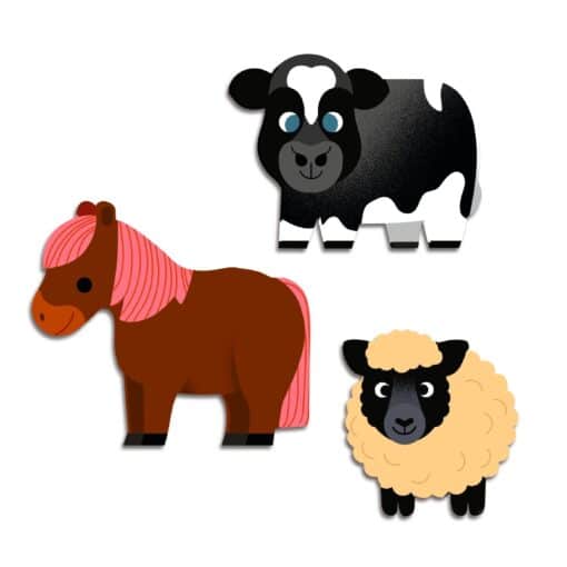 DJECO - DESIGN BY Matricák - Háztáji állatok - Farm animals