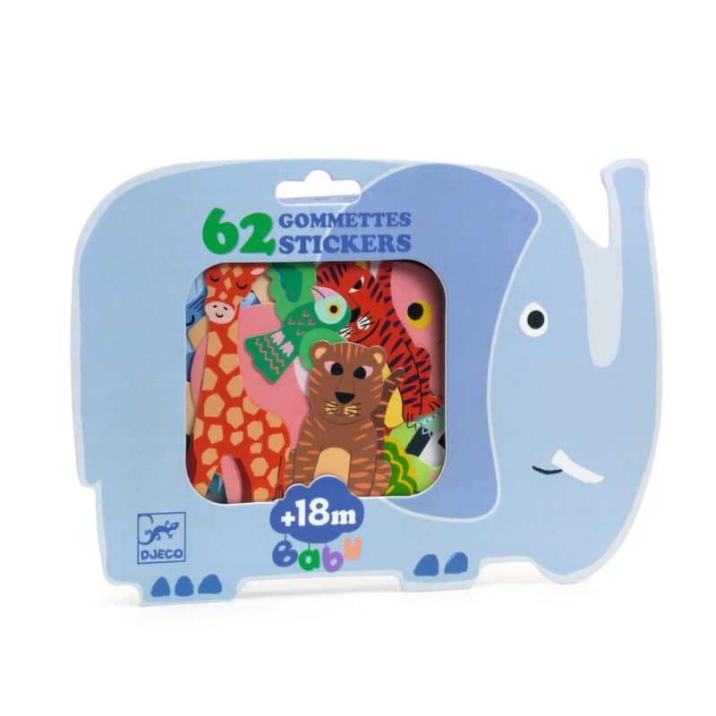 Következő DJECO - DESIGN BY Matricák - Szafari - Safari animals