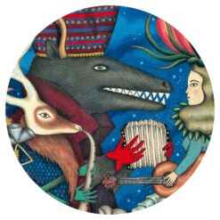 DJECO - JÁTÉKOK Művész puzzle - Fantasztikus zenekar, 500 db-os - Fantasy Orchestra
