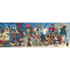 DJECO - JÁTÉKOK Művész puzzle - Fantasztikus zenekar, 500 db-os - Fantasy Orchestra