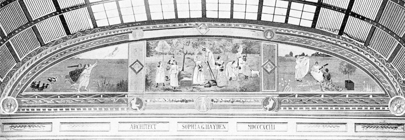 Modern Woman mural (1893)